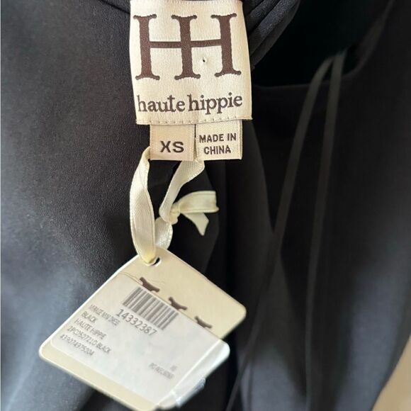 NWT Haute Hippie Mirage Mini Black Dress Tank Size XS - Picture 9 of 11